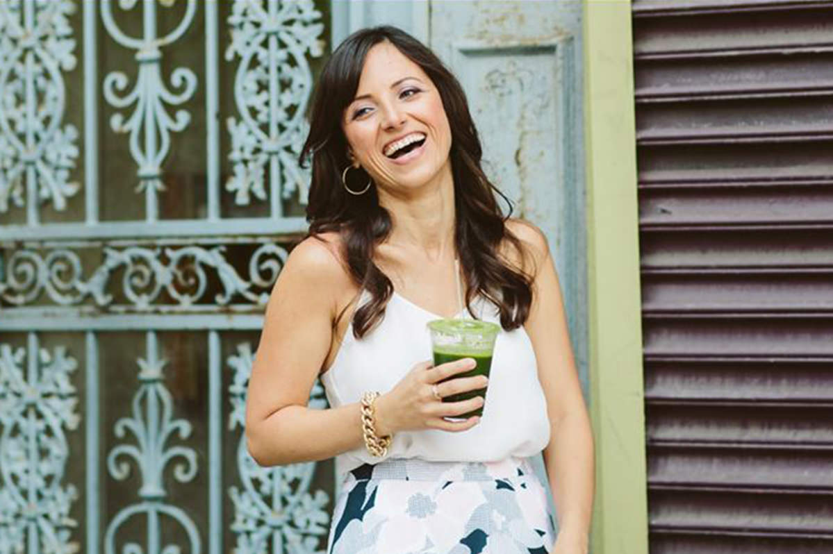 Nicole Jardim laughing