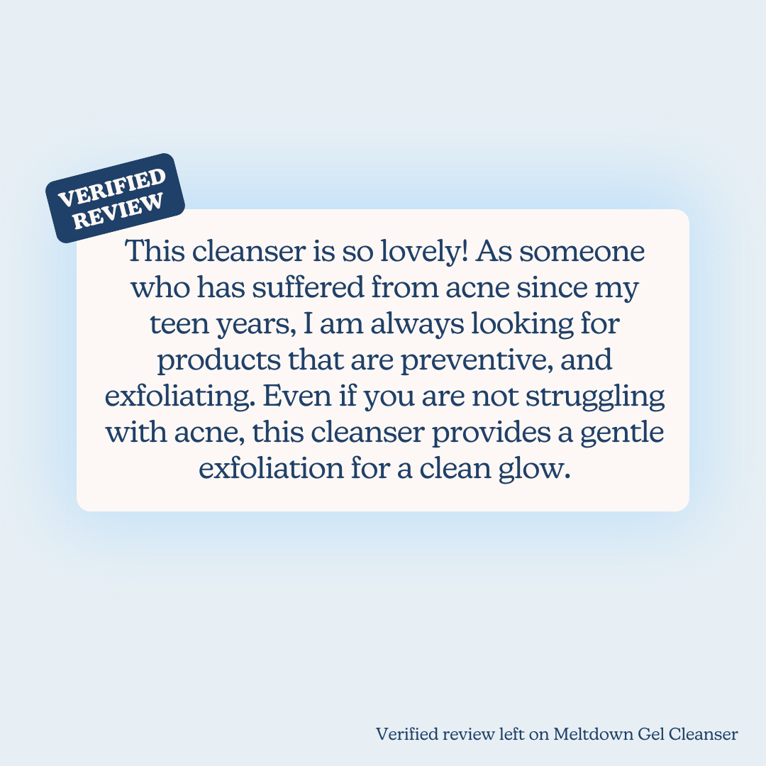 Meltdown Daily Balancing Gel Cleanser