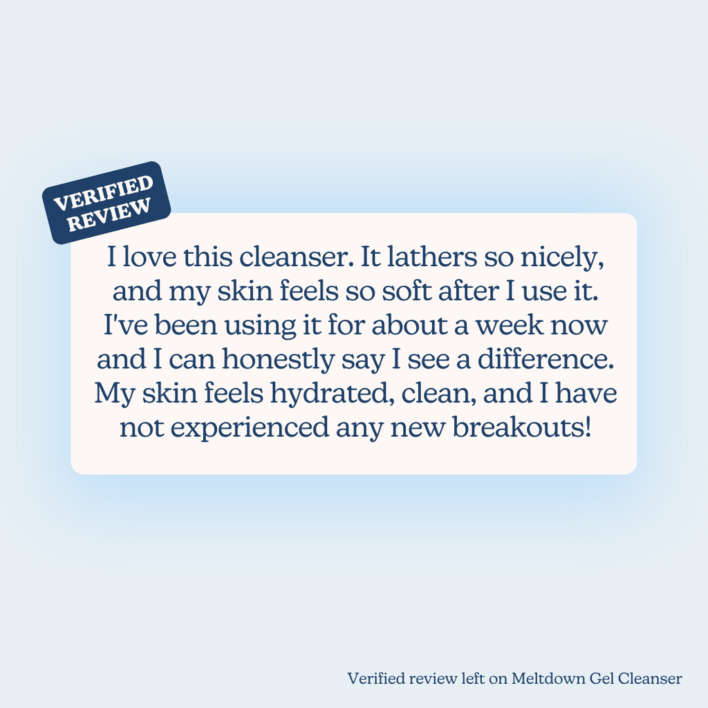 Meltdown Daily Balancing Gel Cleanser