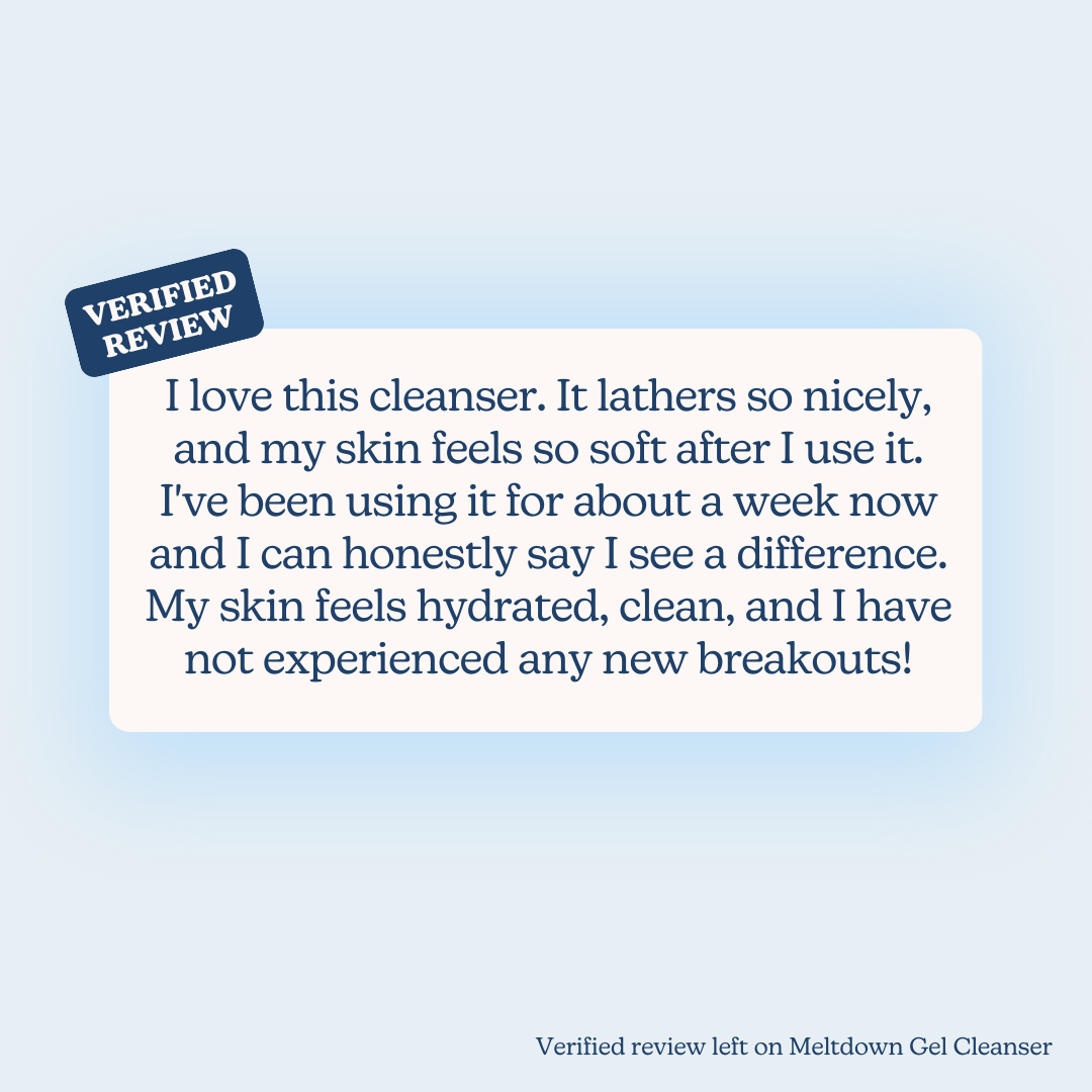 Meltdown Daily Balancing Gel Cleanser