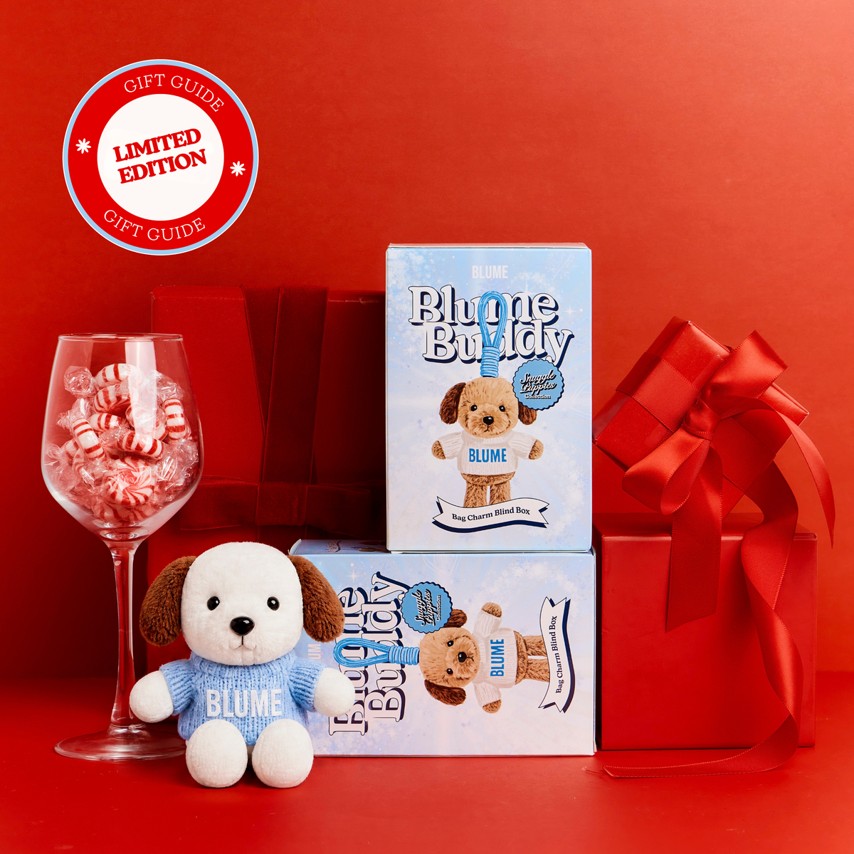 Snuggle Puppy Bag Charm Blind Box