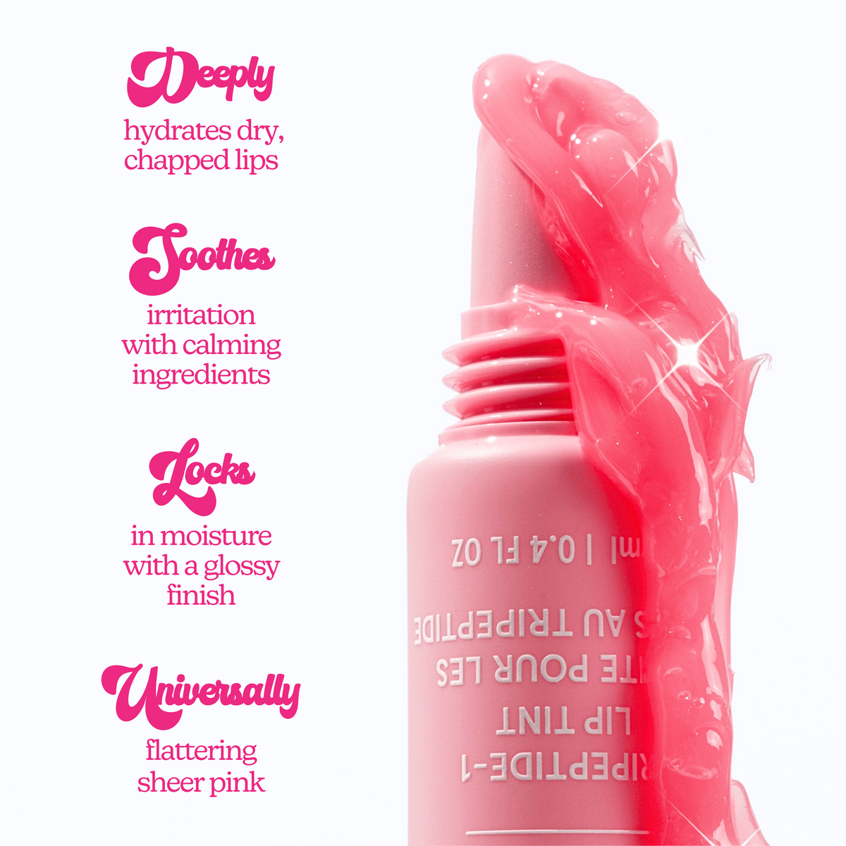 Superbalm Tripeptide-1 Lip Tint in Bubblegum