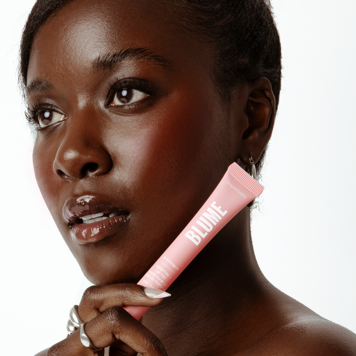 Superbalm Tripeptide-1 Lip Tint in Bubblegum