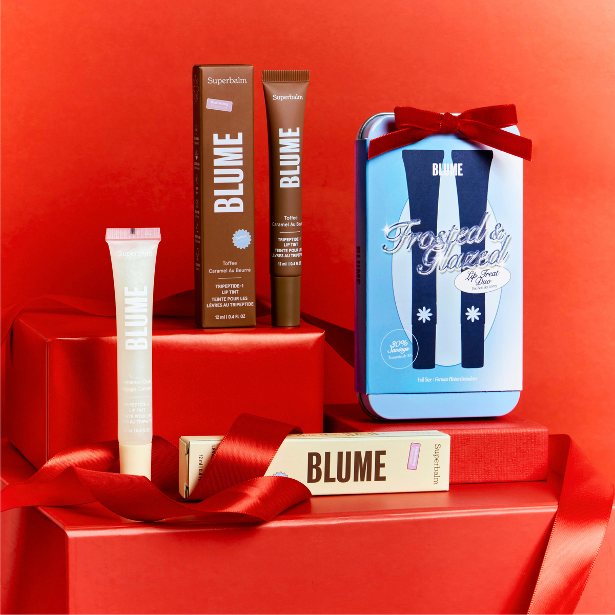 Frosted & Glazed Lip Treat Duo Holiday Kit