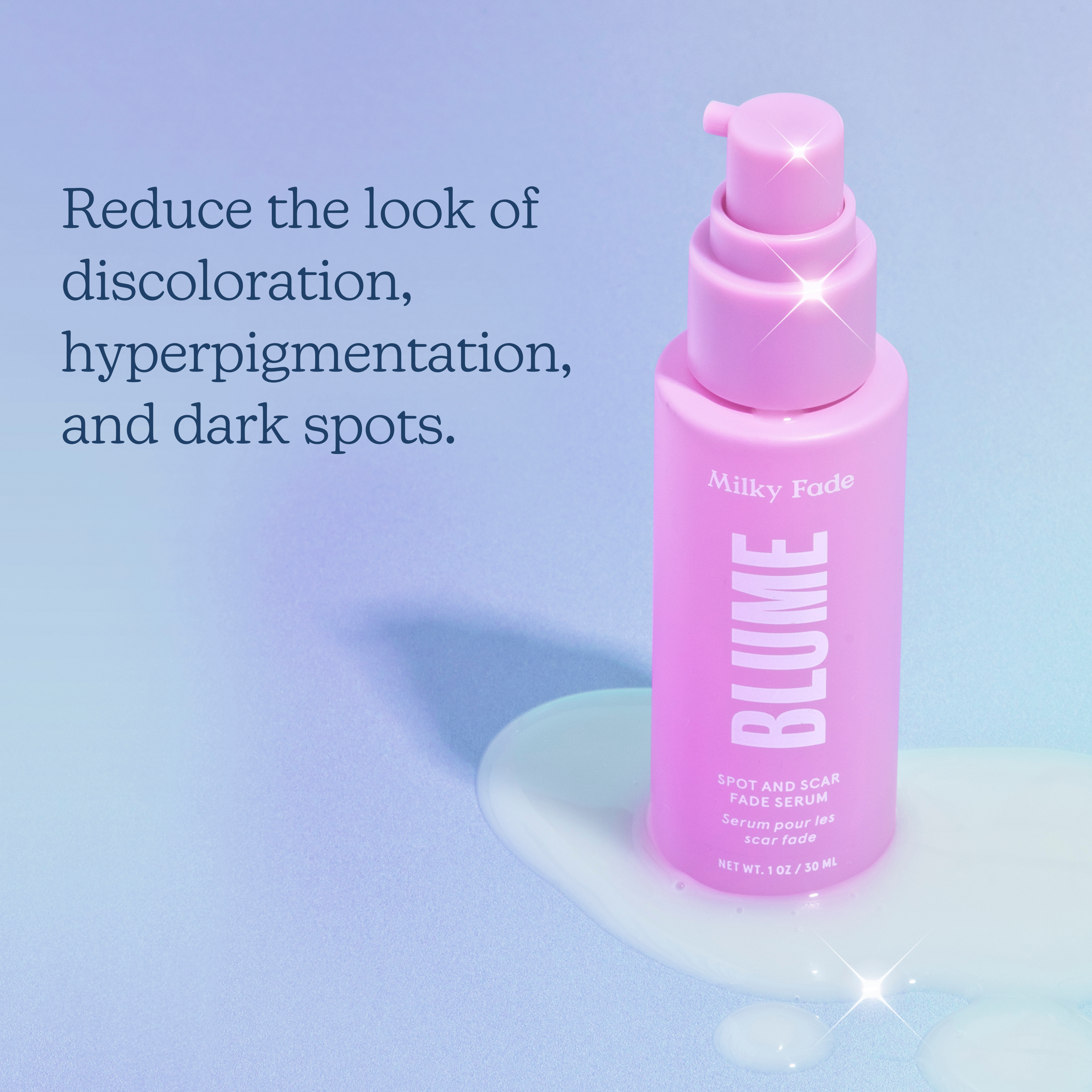 Milky Fade Serum with Niacinamide for Spots & Scars